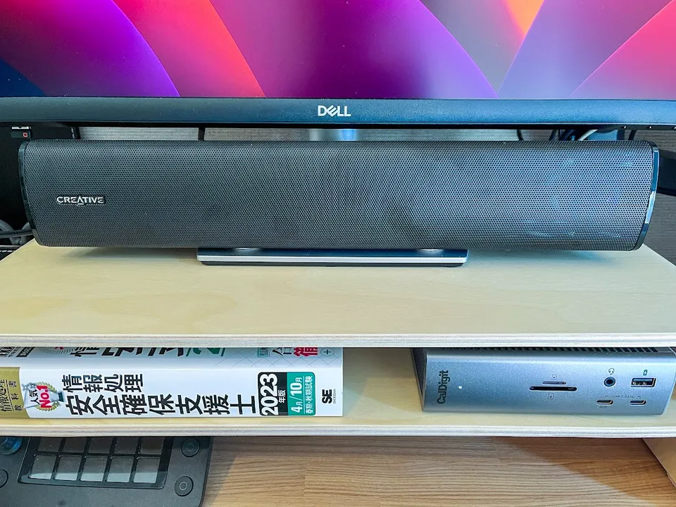 Mac miniに常用するためのスピーカーを導入した｜Creative Stage Air V2