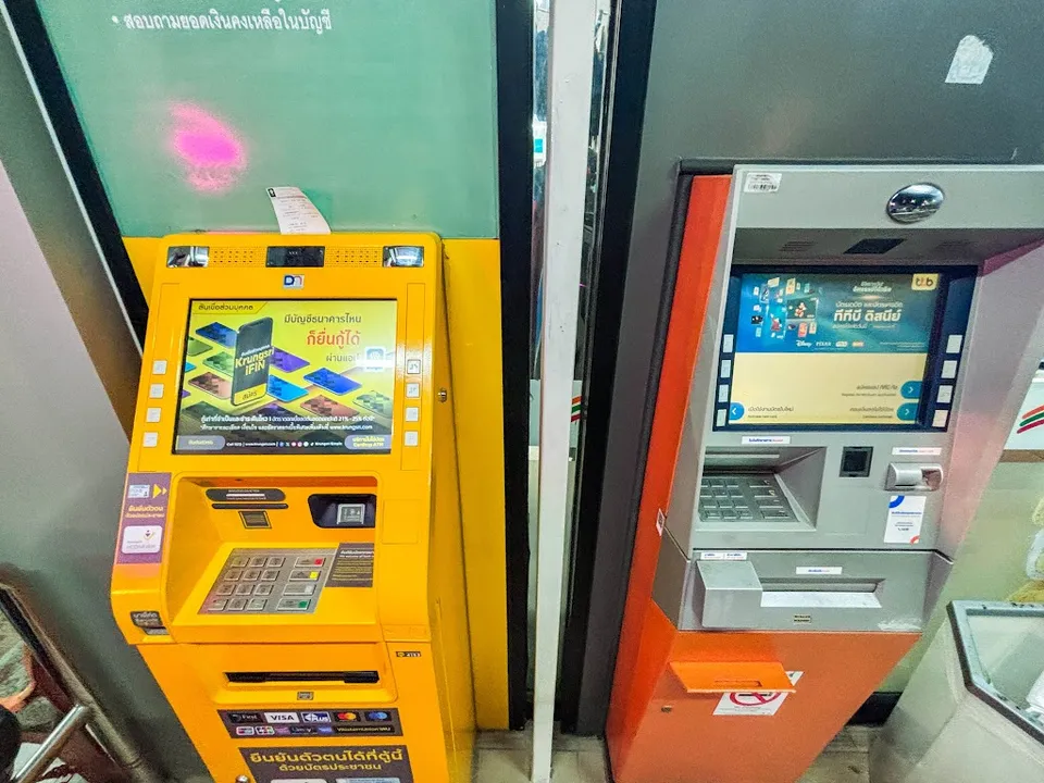 プーケットのATMでキャッシングするとき、為替換算の選択で2000円節約できた話